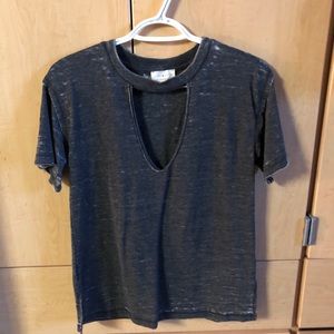Lucky Brand Deep V T shirt